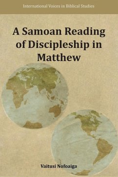 A Samoan Reading of Discipleship in Matthew - Nofoaiga, Vaitusi