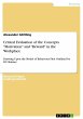 Critical Evaluation of the Concepts... - Bild 1