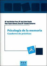 Cover Psicología de la memoria : cuaderno de prácticas