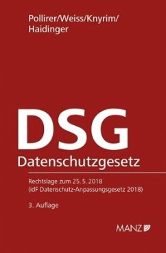 DSG - Pollirer, Hans J;Weiss, Ernst M;Knyrim, Rainer