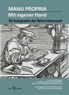 Manu propria - Mit eigener Hand Manu propria - Mit eigener Hand