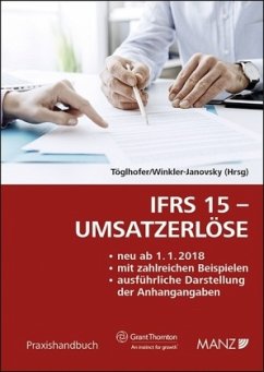 IFRS 15 - Umsatzerlöse - Töglhofer, Josef;Winkler-Janovsky, Alexandra