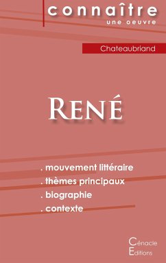 Fiche de lecture René de Chateaubriand (Analyse littéraire de référence et résumé complet) - Chateaubriand, François-René De