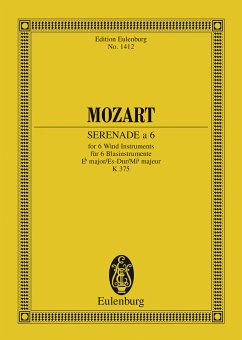 Serenade a 6 Eb major (eBook, PDF) - Mozart, Wolfgang Amadeus