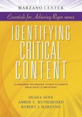 Identifying Critical Content: Classroom Techniques to Help Students Know What is Important (eBook, ePUB)