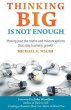Thinking Big Is Not Enough (eBook, ePUB) - Bild 1
