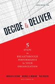 Decide and Deliver (eBook, ePUB)