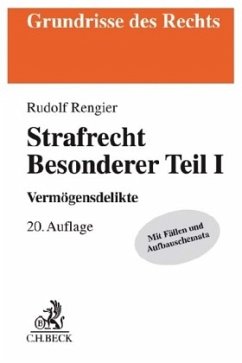 Strafrecht Besonderer Teil I - Rengier, Rudolf