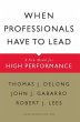 When Professionals Have to Lead (eBook,... - Bild 1