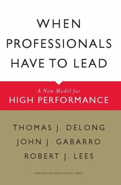 Cover When Professionals Have to Lead (eBook, ePUB)