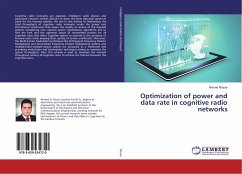 Optimization of power and data rate in cognitive radio networks