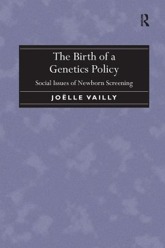 Cover The Birth of a Genetics Policy