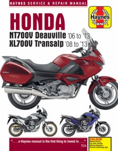 Honda NT700V Deauville & XL700V Transalp (06 - 13) - Haynes Publishing