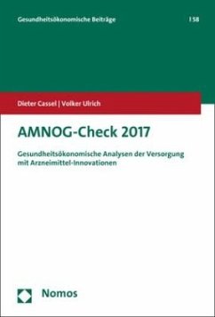 AMNOG-Check 2017 - Cassel, Dieter;Ulrich, Volker