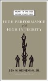 High Performance with High Integrity (eBook, ePUB)