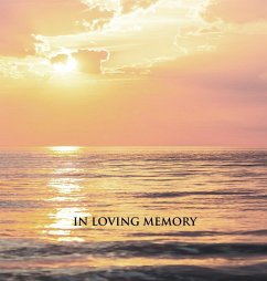 Cover Funeral Guest Book, Memorial Guest Book, Condolence Book, Remembrance Book for Funerals or Wake, Memorial Service Guest Book