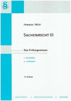 Sachenrecht III - Wüst, Achim;Hemmer, Karl-Edmund