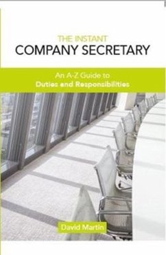 The Instant Company Secretary - Martin, David