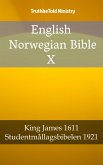 English Norwegian Bible X (eBook, ePUB)