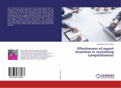 Effectiveness of export incentives in revitalising competitiveness