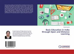 Basic Education in India through Open and Distance Learning - Kaushal, Savita