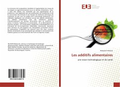 Les additifs alimentaires - Kelaiaia, Belqassim