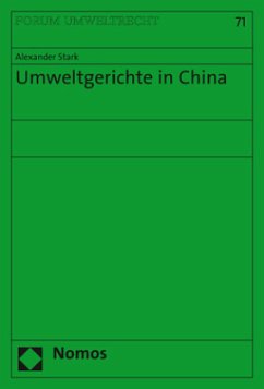 Umweltgerichte in China - Stark, Alexander