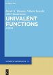 Univalent Functions - Bild 1