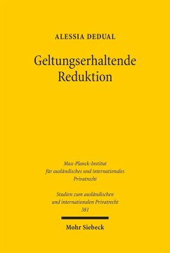 Geltungserhaltende Reduktion (eBook, PDF) - Dedual, Alessia