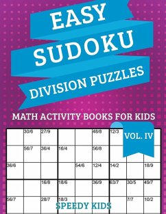 Cover Easy Sudoku Division Puzzles Vol IV