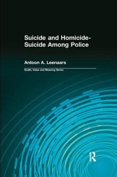 Suicide and Homicide-Suicide Among Police - Leenaars, Antoon A; Lund, Dale A