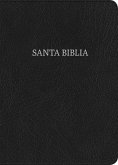 Rvr 1960 Biblia Letra Grande Tamaño Manual, Negro Piel Fabricada Con Índice