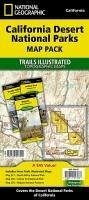 California Desert National Parks [Map Pack Bundle] - National Geographic Maps