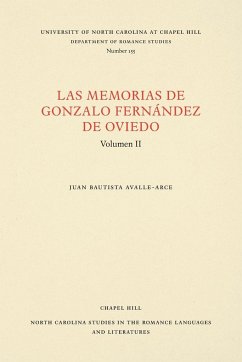 Las Memorias de Gonzalo Fernández de Oviedo - Avalle-Arce, Juan Bautista