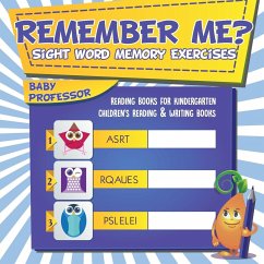 Remember Me? Sight Word Memory Exercises - Reading Books for Kindergarten   Children's Reading & Writing Books - Baby