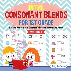 Initial Consonant Blends for 1st Grade Volume I - Reading Book for Kids   Children's Reading and Writing Books - Baby