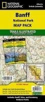 Trail Pack Banff Nationalpark - National Geographic Maps - Trails Illustrated