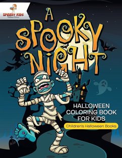 A Spooky Night - Halloween Coloring Book for Kids   Children's Halloween Books