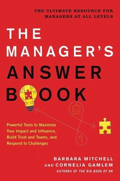 The Manager's Answer Book - Mitchell, Barbara; Gamlem, Cornelia