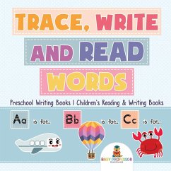 Trace, Write and Read Words - Preschool Writing Books   Children's Reading & Writing Books - Baby