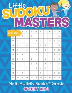 Little Sudoku Masters - Math Activity Book 4th Grade - Volume 2