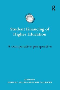 Student Financing of Higher Education