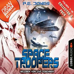Space Troopers (MP3-Download) - Jones, P. E.