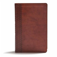 CSB Everyday Study Bible, British Tan Leathertouch - Csb Bibles By Holman