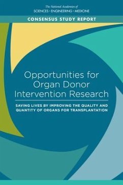 Opportunities for Organ Donor Intervention Research - National Academies of Sciences Engineering and Medicine; Health And Medicine Division; Board On Health Sciences Policy; Committee on Issues in Organ Donor Intervention Research