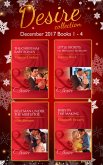 Desire Collection: December Books 1 - 4: The Christmas Baby Bonus / Little Secrets: His Pregnant Secretary / Best Man Under the Mistletoe / Baby in the Making (eBook, ePUB)