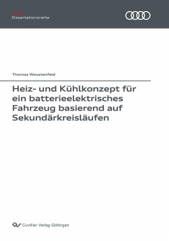 Cover Heiz- und Kühlkonzept für ein batterieelektrisches Fahrzeug basierend auf Sekundärkreisläufen (eBook, PDF)