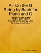 Air On the G String by Bach for Piano... - Bild 1