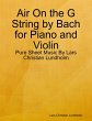 Air On the G String by Bach for Piano... - Bild 1