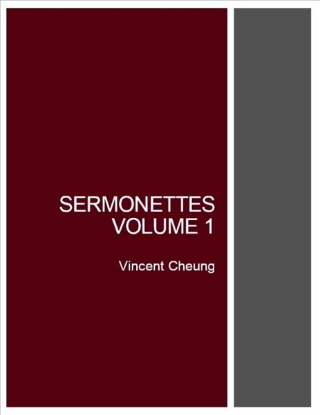 Sermonettes, Volume 1 (eBook, ePUB) Sermonettes, Volume 1 (eBook, ePUB)